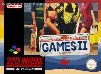 Cover California Games II for Super Nintendo